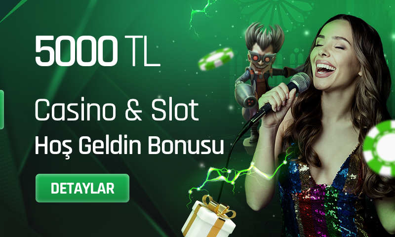 Tarafbet 5000TLCanlı Casino / Slot Hoş Geldin Bonusu